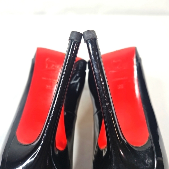 Christian Louboutin So Kate Black Patent Leather Pumps Size 39 - Picture 8 of 8